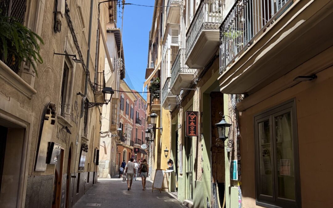 Tag 5 Besuch Mallorca Altstadt dann weiter Richtung Ibiza