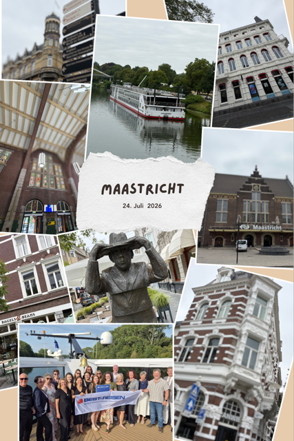 Tag 6 Maastricht – alles Käse und Gruppenfoto