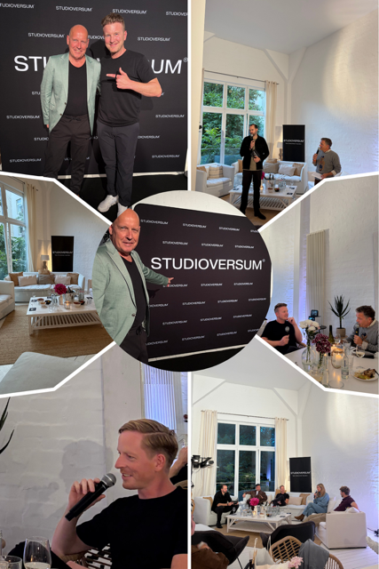 Studioversum Business Talk Premiere mit hochkarätiger Besetzung in Hamburg